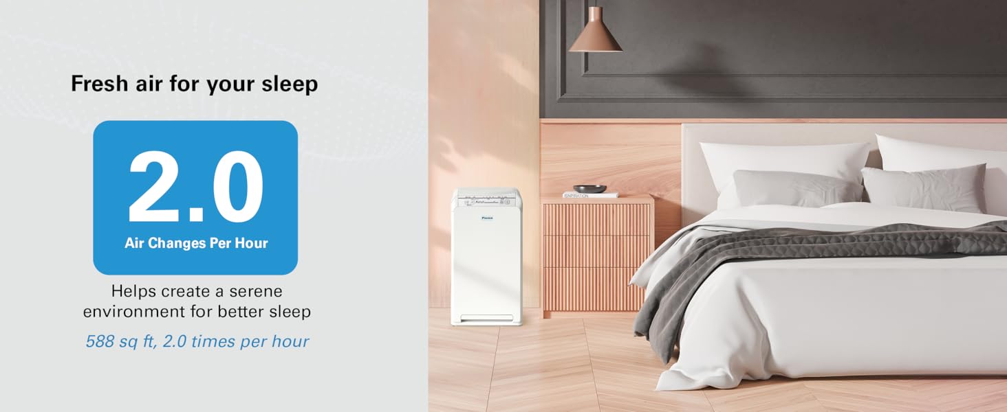 Fresh air for your sleep that helps create a serene environment