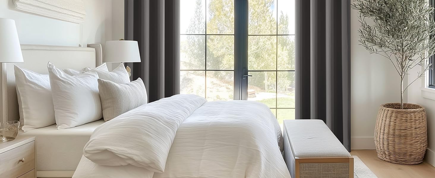 blackout curtains short