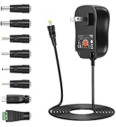 Belker 30W Universal 3V 4.5V 5V 6V 7.5V 9V 12V AC DC Adapter Power Supply for LED Light Strip Rou...