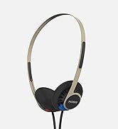 Koss KPH40 Utility On-Ear Headphones, Detachable Interchangeable Cord System, Retro Style, Ultra ...