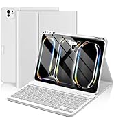 KBCASE Keyboard Case for iPad Pro 11-inch (M4) 2024, Detachable Bluetooth Keyboard Case with Penc...