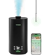 VIVOSUN AeroStream H05 Intelligent Wi-Fi Humidifier, 1.32 Gal / 5 L Humidifier with Temp & Humidi...