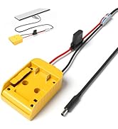 Lymorexan Starlink Mini DC Power Cable Compatible with De.Walt Battery, Battery Adapter Direct to...