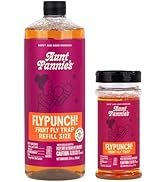 Aunt Fannie's FlyPunch Fruit Fly Trap Bundle for Indoor and Kitchen Use, Ready to Use, Made with ...