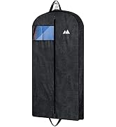 MISSLO 43" Heavy Duty Hanging Garment Bags for Travel Suit Bag for Men Waterproof Oxford Fabric S...