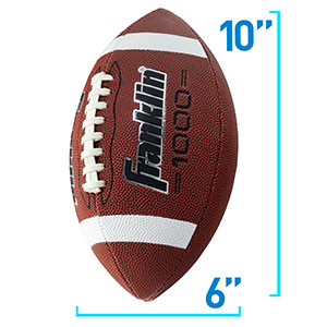 10 year old football, brown football, brown kids football, football 8 year old, football junior size