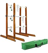 Ladder Golf - Tournament Edition Double Ladder Ball Game - Official Brand Game