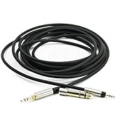 Replacement Audio Cable Upgrade Headphone Cord with Lock Connector Compatible with Audio Technica...