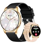 Smart Watches for Women Men, 1.3" Fitness Tracker Watch with Heart Rate/Sleep Monitor/Spo2/100+ S...