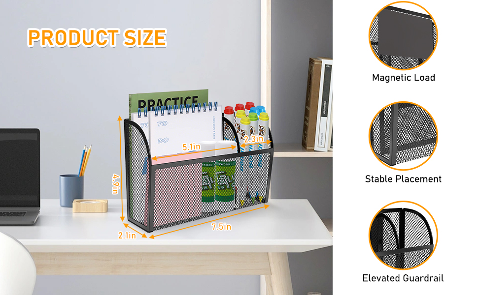 magnetic mail holder