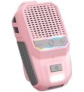 Wearable Bluetooth Speaker, Clip-On Portable Speaker with Built-in Mics Hands-Free Music and Call...