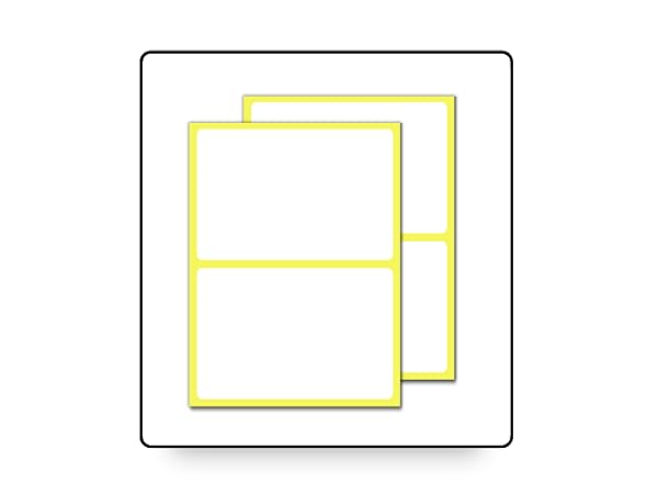 Large White Labels