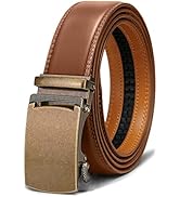 BULLIANT Men's Belt, Slide Ratchet Belt For Men Dress Pant Shirt Oxfords,trim To Fit