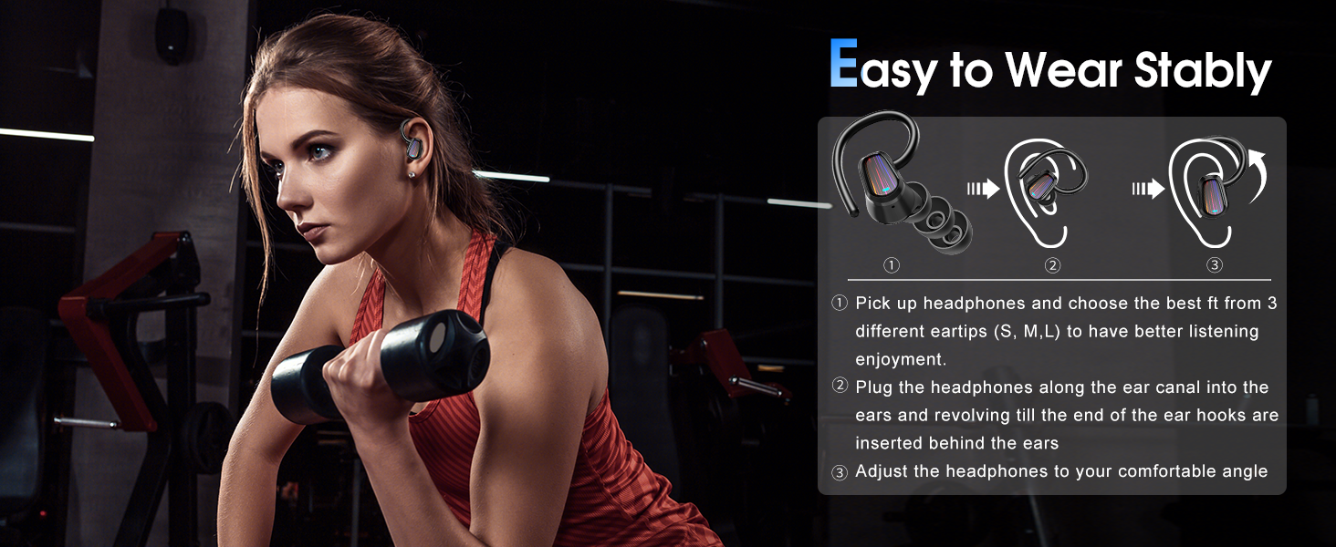 Bluetooth Headphones Sport