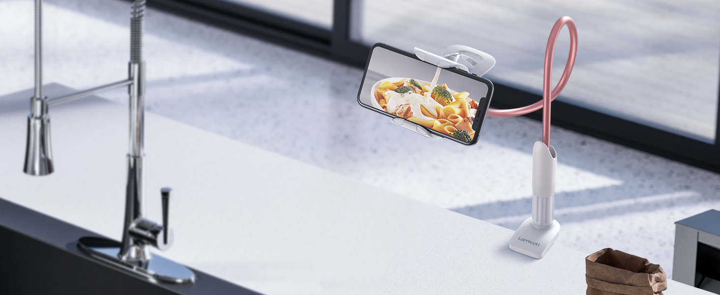 gooseneck phone holder
