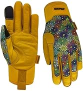 Thorn Proof&Puncture Resistant Work&Garden Gloves with Grip,MSUPSAV Gardening Gloves for Women,Co...