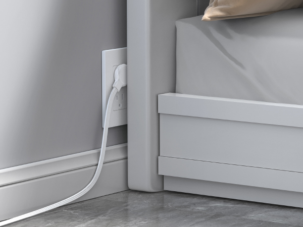 1.5ft short surge protector extension cord