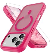 PinLiSheng Magnetic for iPhone 17 Pro Max Case with 1 Screen Protector [Mil-Grade Drop Protection...