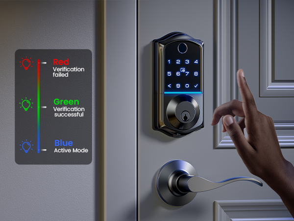 keyless entry door lock