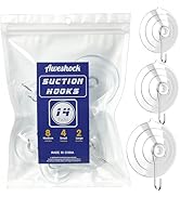 Aweshock Suction Hook, 14 Packs Combo -4 Small 8 Medium 2 Large,Waterproof Bathroom Suction Hooks...