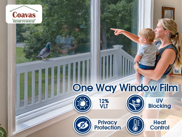 one way privacy window film