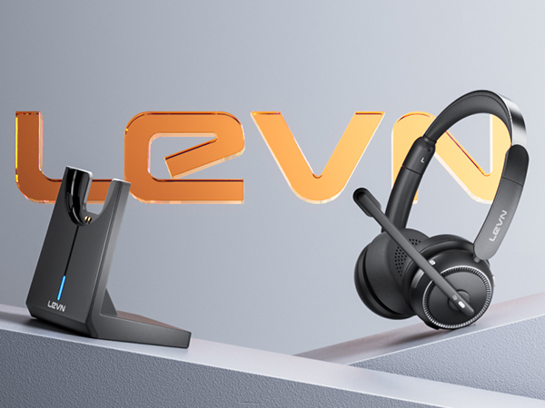 Wireless Headset with Mic for Work