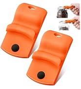 2 Pack Canning Jar Opener with Magnets, Mason Jar Opener For Canning Lids, Regular and Wide Mouth...