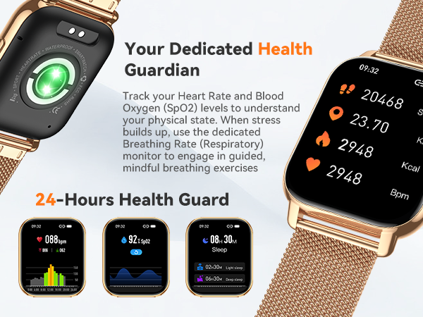 android smart watch; heart rate monitor watch; Blood oxyage watch; Step tracker
