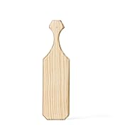 BATTIFE 15inch Unfinished Wooden Paddle, Sorority Paddle, Solid Pine Wood Paddle for Traditional ...