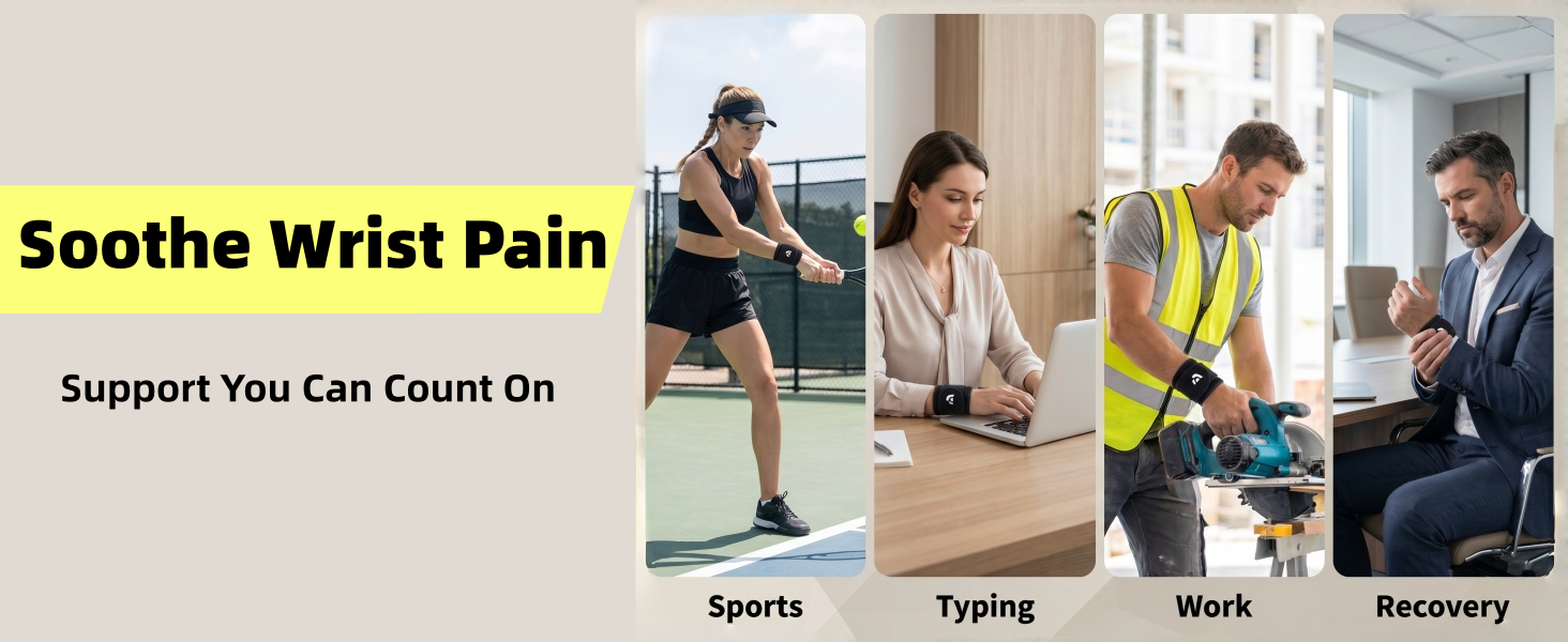 Breathable Adjustable Wrist Support Brace for Weightlifting, Ideal for Fitness, Typing, and Gaming