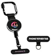 ClutchLoop Anti-Theft Phone Tether - Universal Adhesive Anchor, Retractable Steel Line and Lockin...