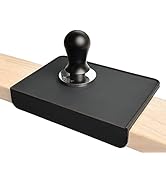 MiiCoffee Espresso Tamper Mat, Black Silicone Food Grade Pad 8 X 6 Inch Coffee Tamping Mat, Coffe...
