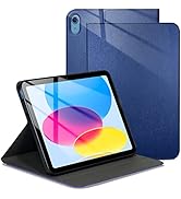 iPad 10.9 Case iPad 10th Generation 2022 Tablet Case,Dolrso Protective Case with Soft TPU Back,Au...