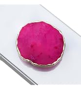 GRIPONG Gold Bezel Authentic Agate Natural Gemstone Multi Functional & Collapsible & Detachable M...