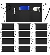 Syntus 12 Pack Server Apron with 3 Pockets, Waterdrop Resistant Waitress Waiter Waist Apron, 11.5...