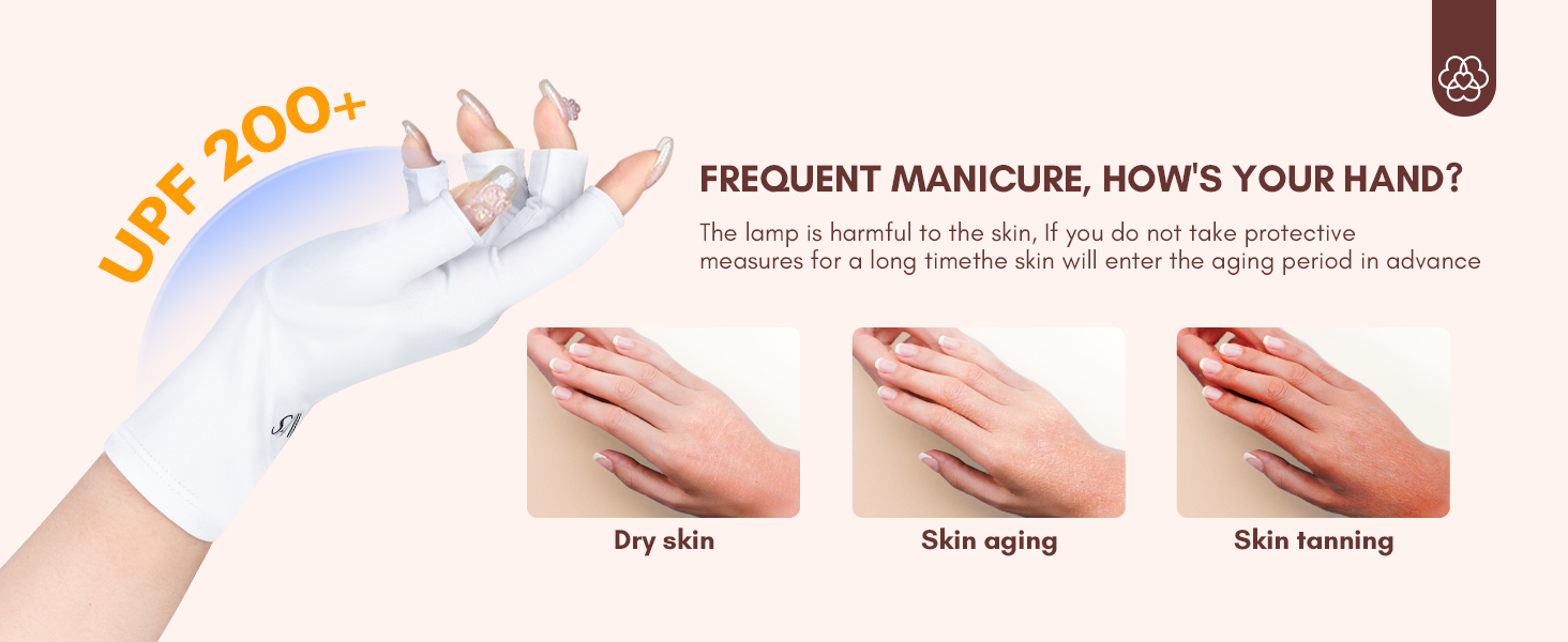uv gloves for nails