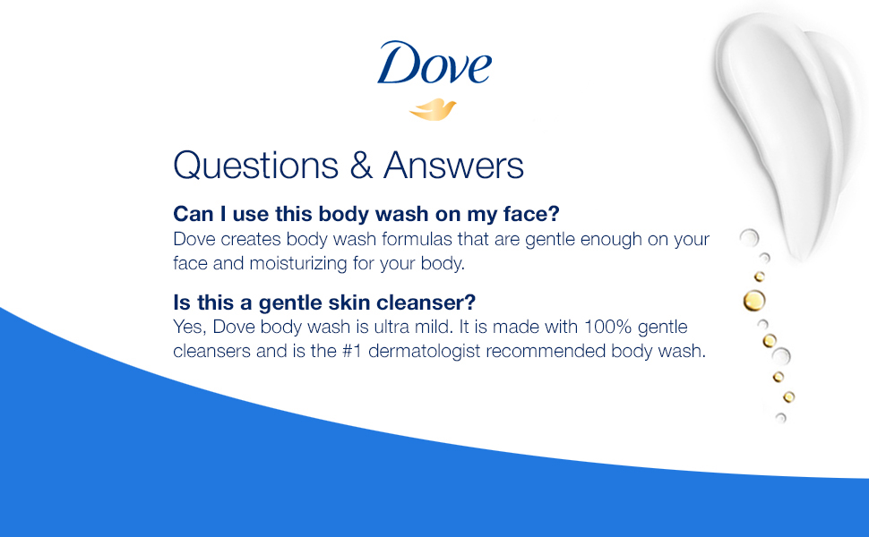 Dove Hydrate Body Wash Moisturizing