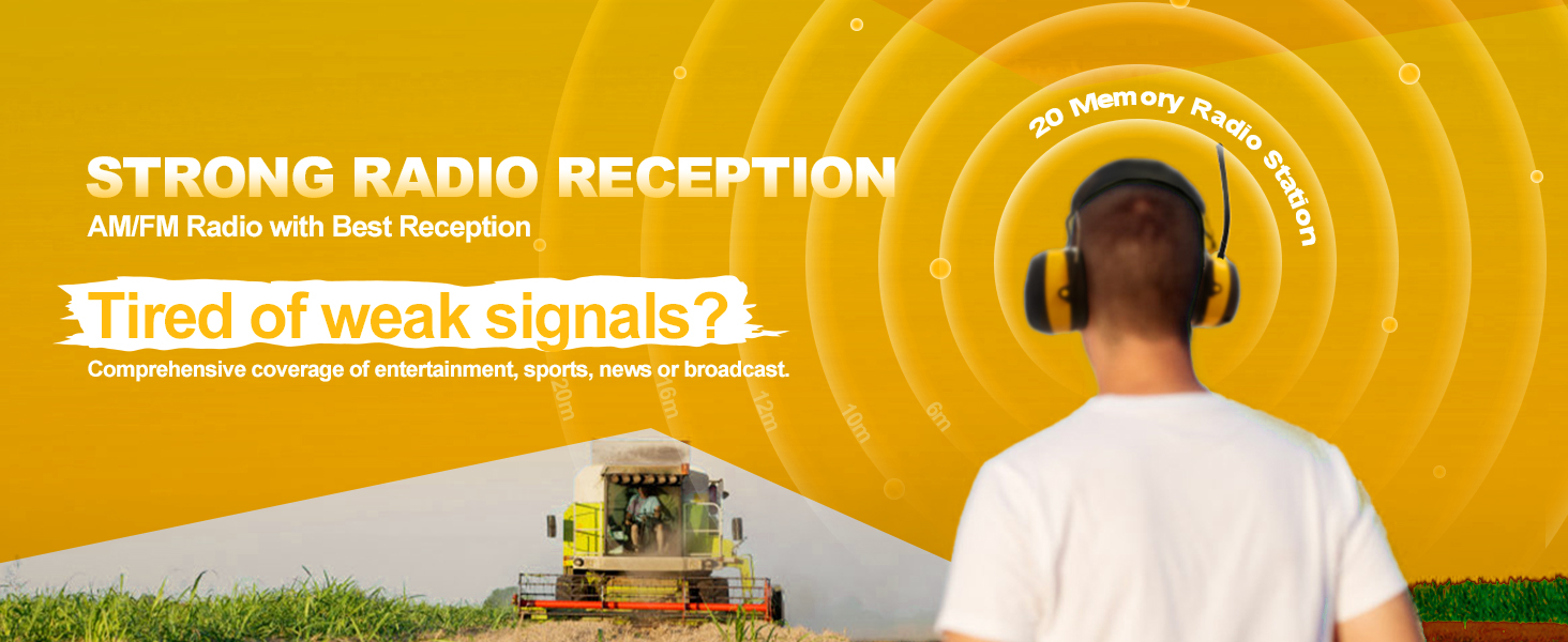 strong radio reception
