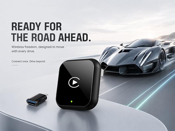 Wireless freedom, designed to move with every drive.