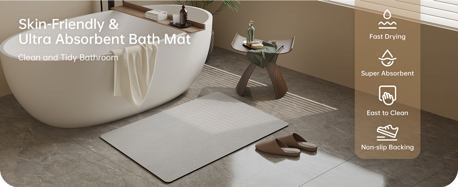 bathroom rug
