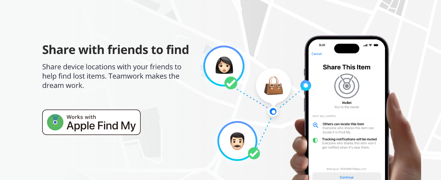 share with friends to find