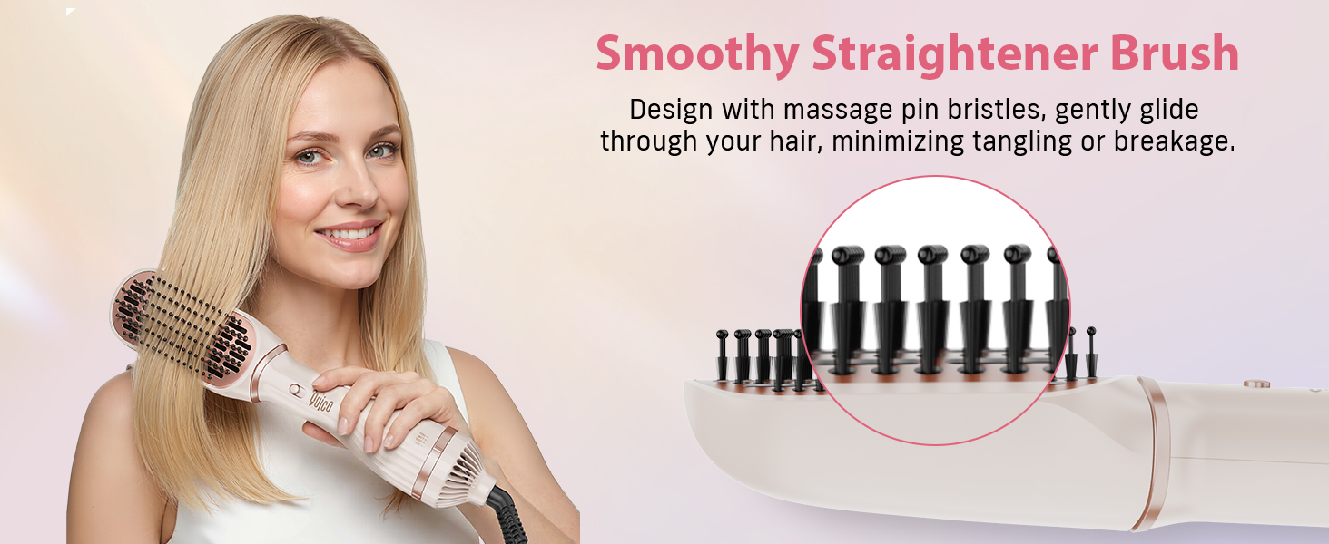 Hair dryer brush