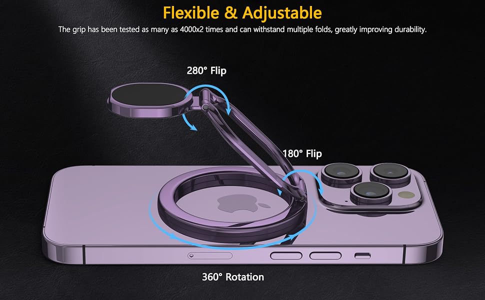 magnetic phone grip