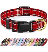 TMOODEL Reflective Dog Collar, Cute Boho Dog Collar for Extra Small Dogs, Soft Nylon Puppy Collar...