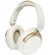 Anjetsun Wireless Over Ear Headphones with Mic, 80H Playtime & 800mAh Fast Charge, ANC Noise Canc...
