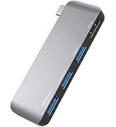 USB C Hub for MacBook Neo Pro Air, 4-in-1 mac Dock with 4K HDMI Adapter, 3 USB A 5Gbps Data Ports...