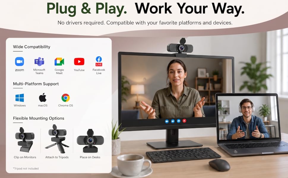 web camera for desktop computer