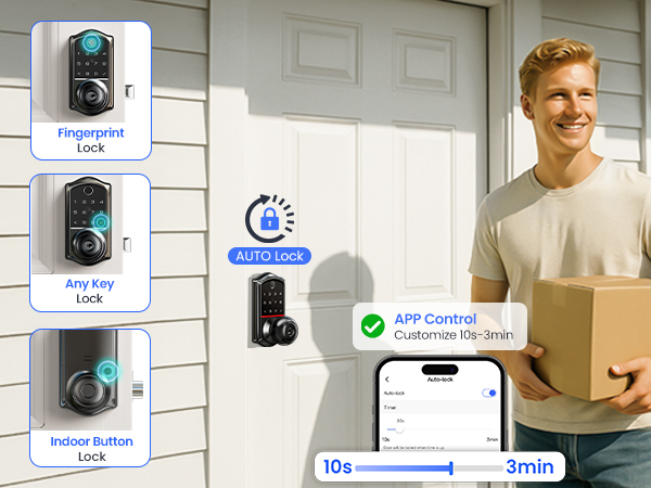 keyless entry door lock