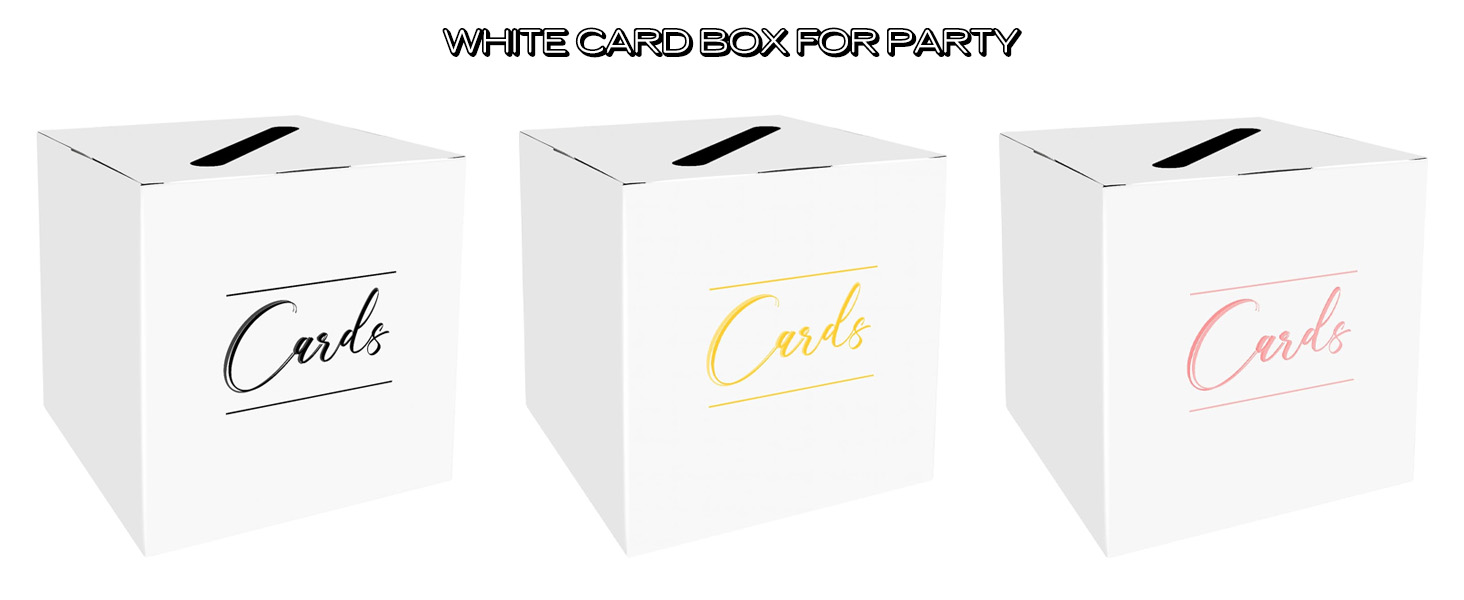 white graduation card box for party white birthday card box holder gift card box for wedding funeral