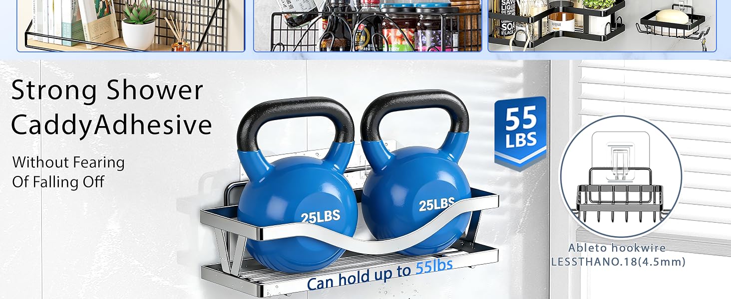 Strong Shower Caddy Adhesive